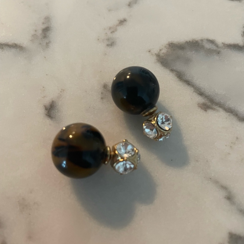 Kate Spade New York Tortoise Ball Reversible Earring